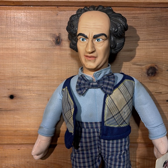 Vintage 1999 Three Stooges "Larry" ! New with tags old Stock! NWT - Picture 3 of 11